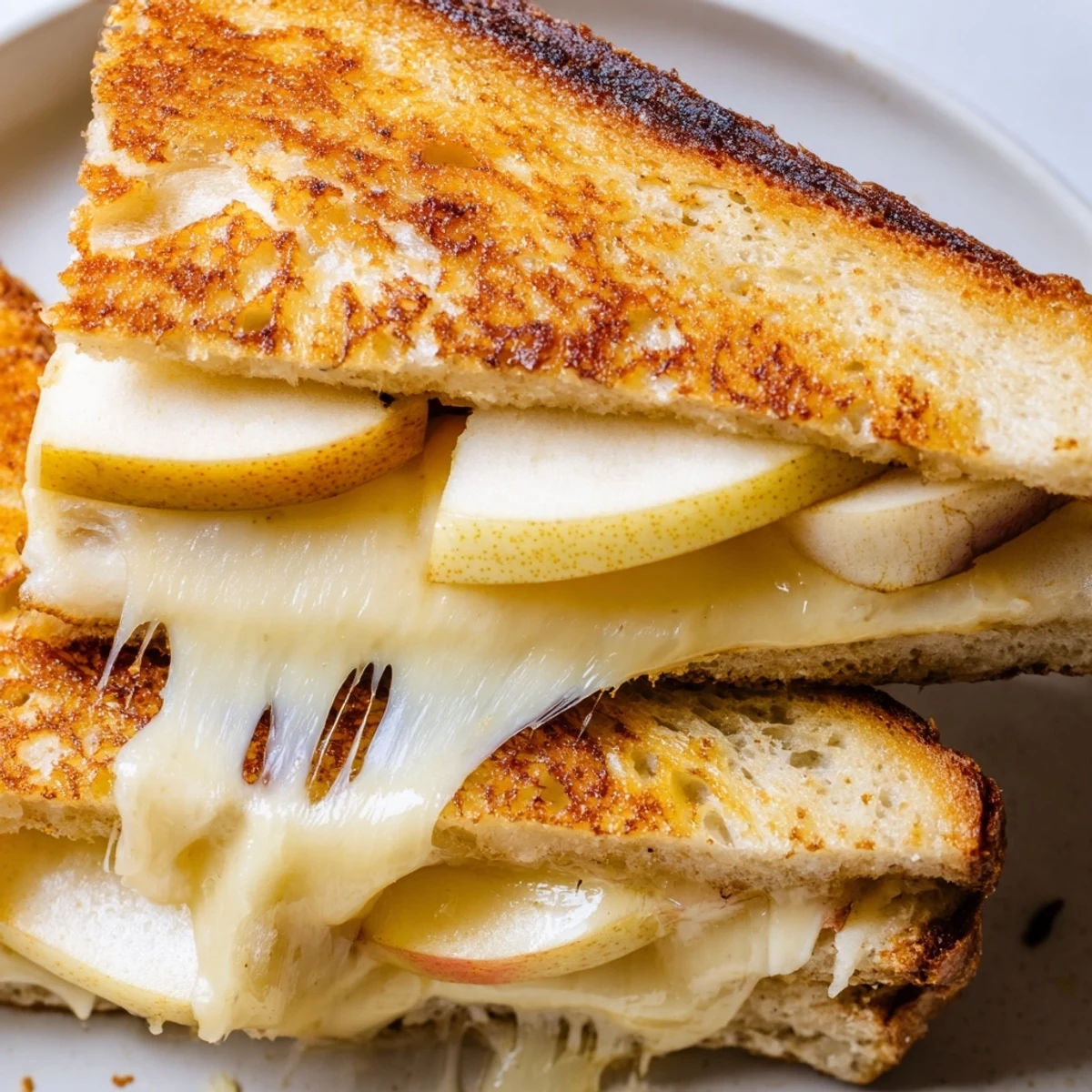 Smoked Gouda & Apple Grilled Cheese - Gourmet Comfort Food