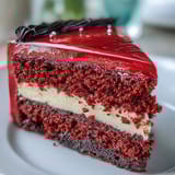 Close-up of Betty Boop Cake with smooth cream cheese buttercream, decorated with playful black fondant hair and red lips.