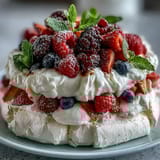 Pavlova Fresh Berries Cream