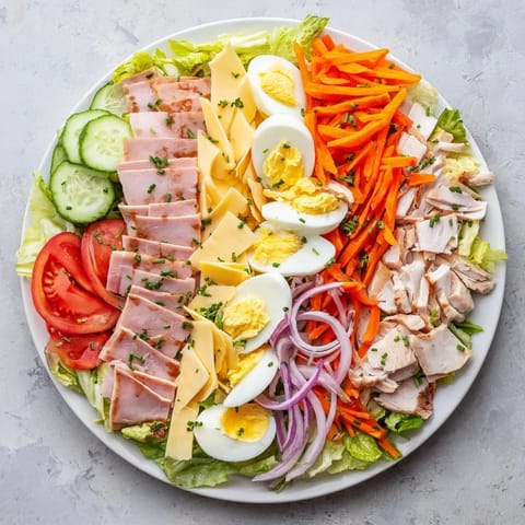 Chef Salad Ham Turkey