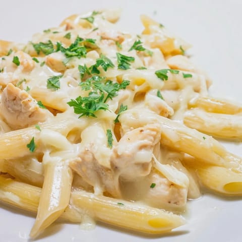 Creamy Baked Chicken Alfredo
