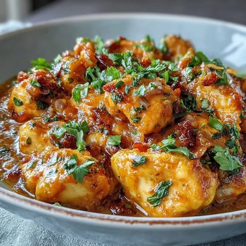 Spoonful of vibrant Easy Chicken Curry over steamed basmati rice, showing golden chicken pieces in a rich, aromatic tomato-based sauce, perfect for weeknight family dinners.