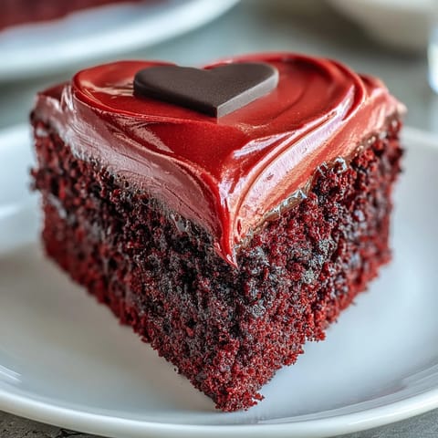 Red Betty Boop Heart Cake