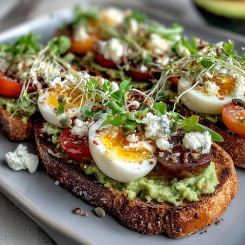 Spring Brunch Avocado Toast #100