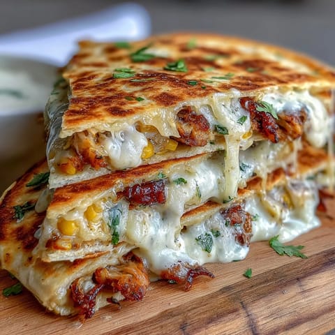 Cinco de Mayo Street Corn Quesadillas #105