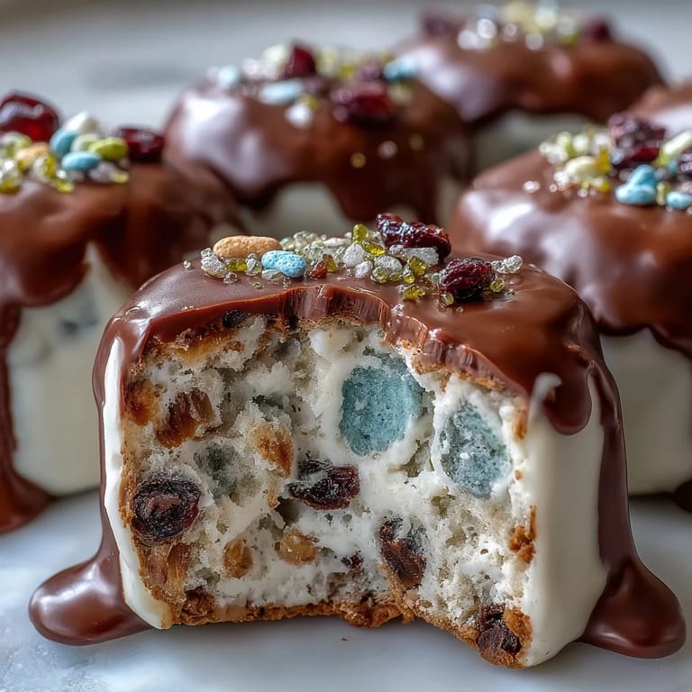 Lucky Charms Bark shines on a colorful St. Patricks Day platter with fresh fruit and rainbow sweets.