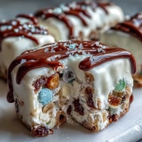 Festive St. Patricks Day Treats Board with Lucky Charms Bark, bursting with green candies and gold coins.